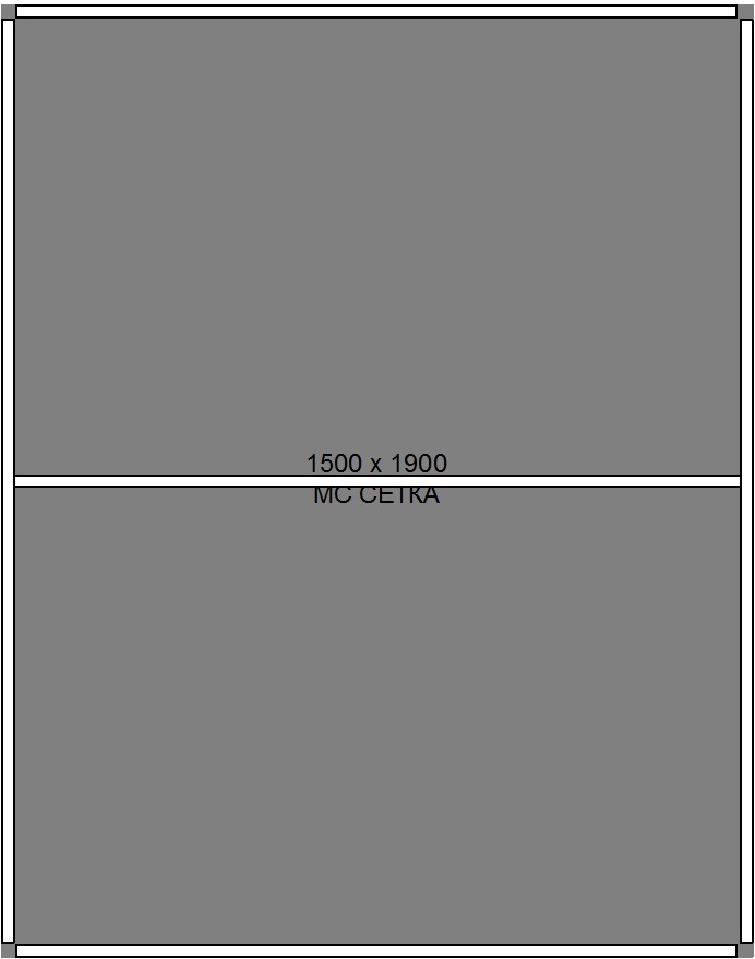 Оконная москитная сетка, белая (max 1500x1900) , цена -  Оконная .