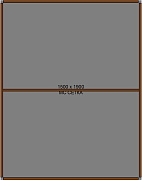 Оконная москитная сетка АНТИПЫЛЬ, коричневая (max 1500x1900)